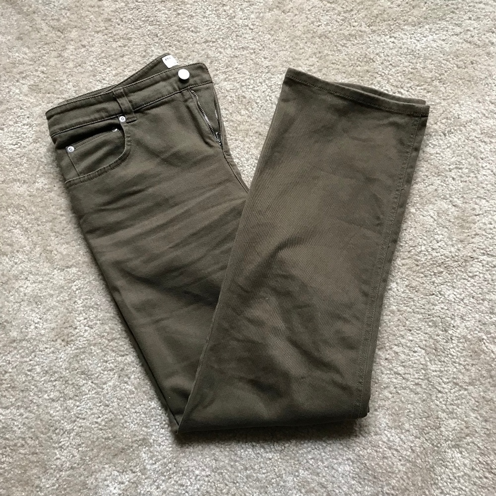 Jones New York Sport - Navy Green Boot Cut Jeans
